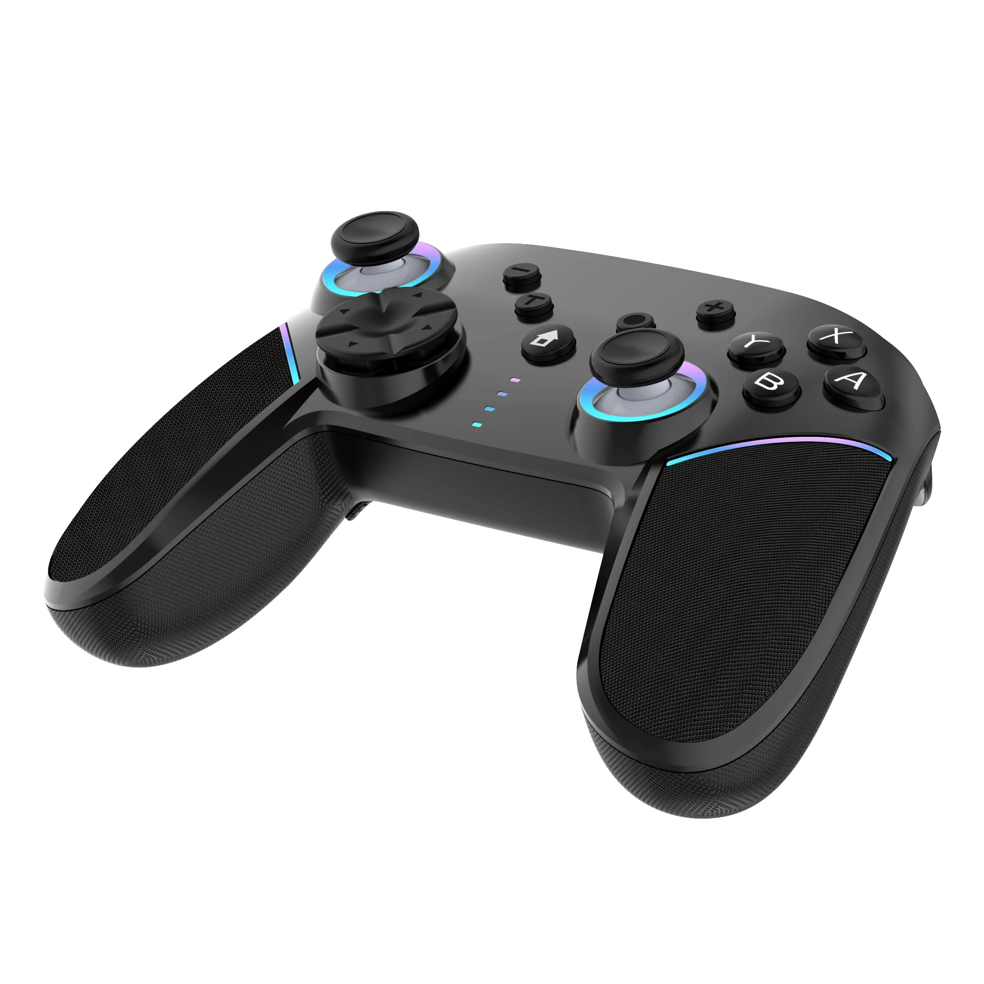 RGB Light Motion Sensor Vibration Pro Wireless BT Gamepad Manette Controller for Nintendo Console - Gallery Image 5