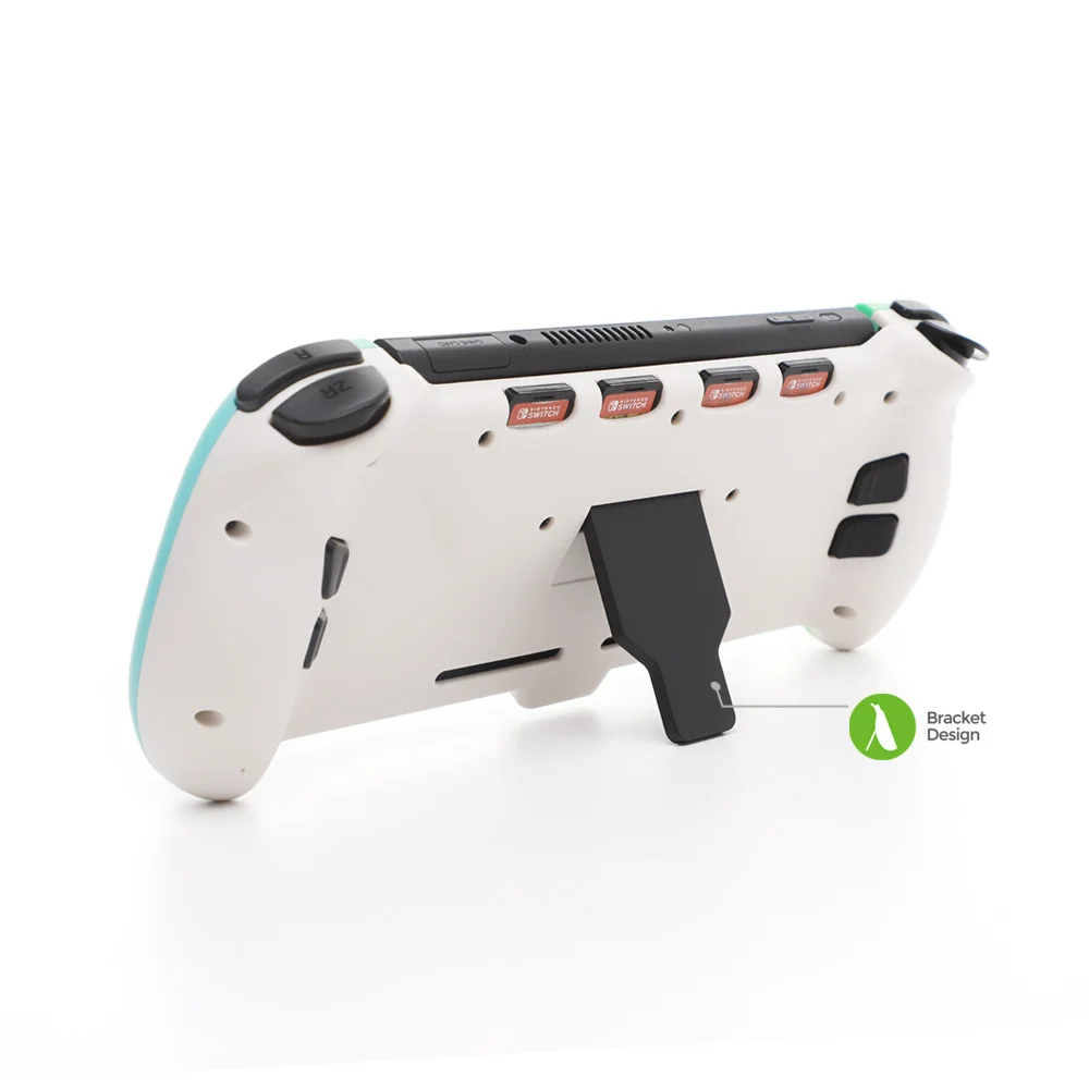 Controller for Handheld Mode Ergonomic 6-Axis Gyro Dual Motor Vibration for Nintendo OLED - Gallery Image 5