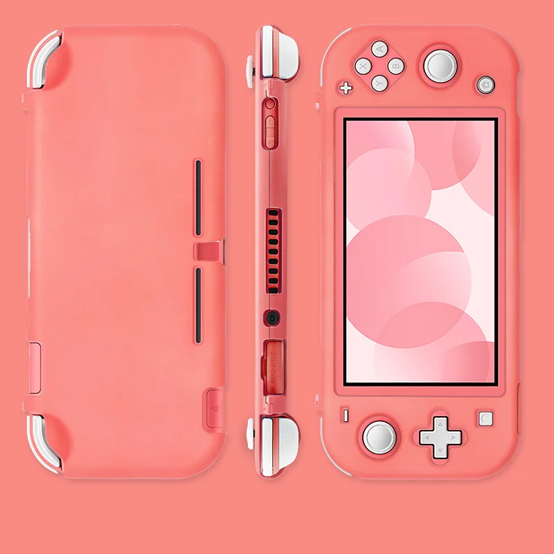 Pink Protective PC Hard Shell Housing Case for Nintendo Lite Console - SKU Option 4