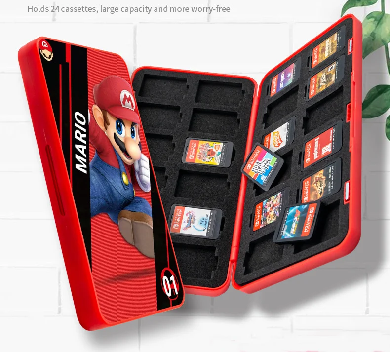 Game Card case Storage Box/Holder/Protector for Nintendo Switch 24 in 1 Card Case - Gallery Image 2