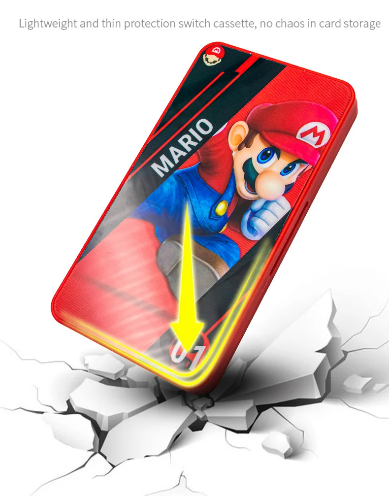 Game Card case Storage Box/Holder/Protector for Nintendo Switch 24 in 1 Card Case - Gallery Image 3