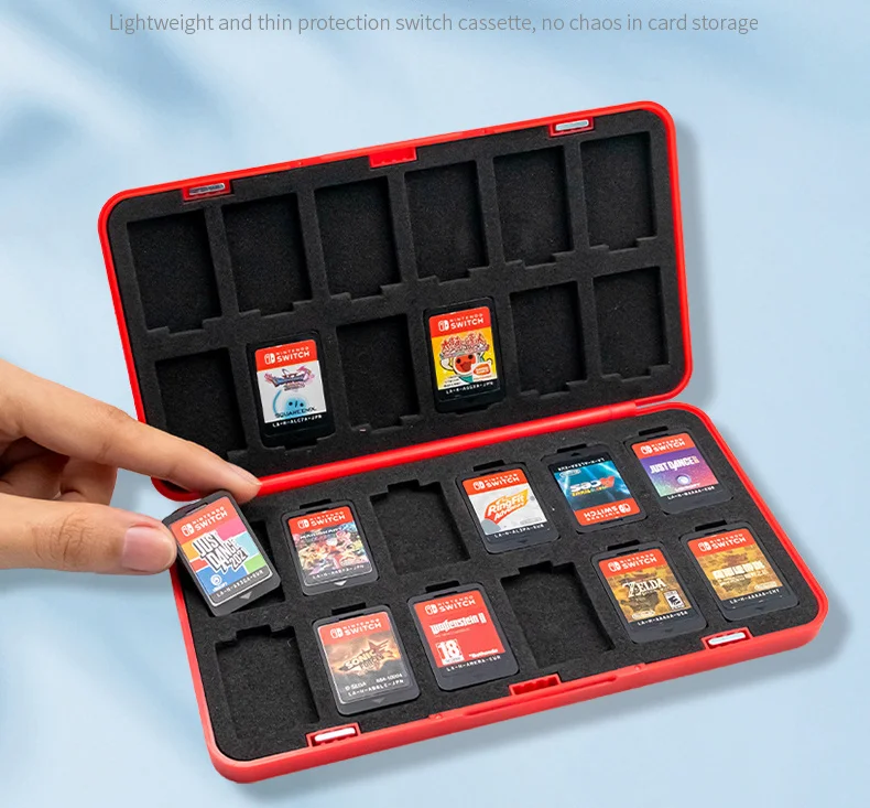 Game Card case Storage Box/Holder/Protector for Nintendo Switch 24 in 1 Card Case - Gallery Image 5