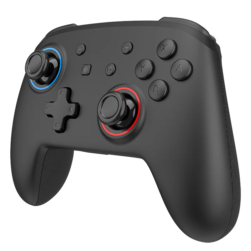 Pro Controller Wireless Gamepad With 8 LED Colors Motion Control Dual Vibration Turbo Compatible With Lite - Gallery Image 2