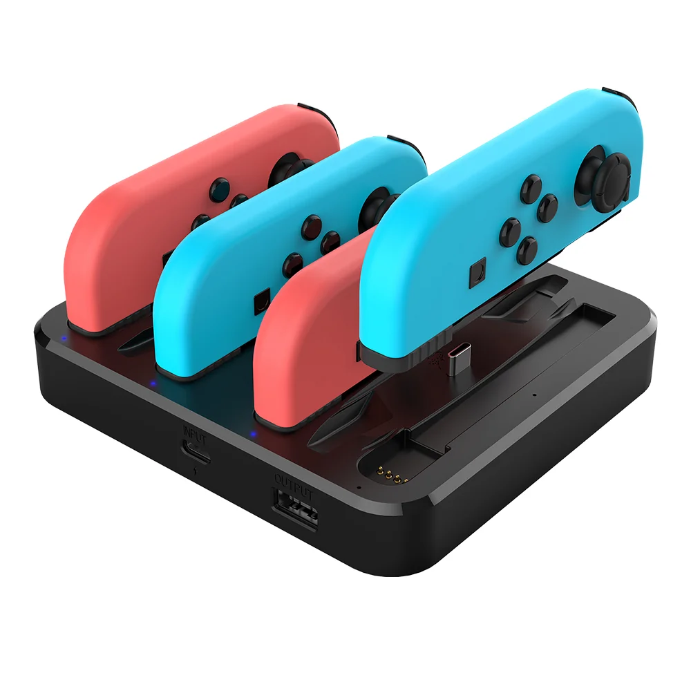 Pro Switch Wireless Controller Docking Station Fast Charger Stand for Nintendo Switch Joycon Pro Controller - Gallery Image 4