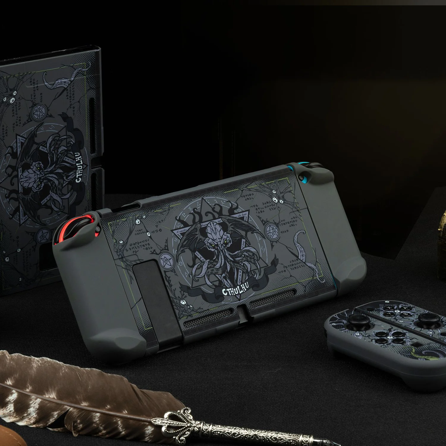 Cthulhu Switch Case Protective Cover Case for Nintendo Switch Joy-Con - Gallery Image 5