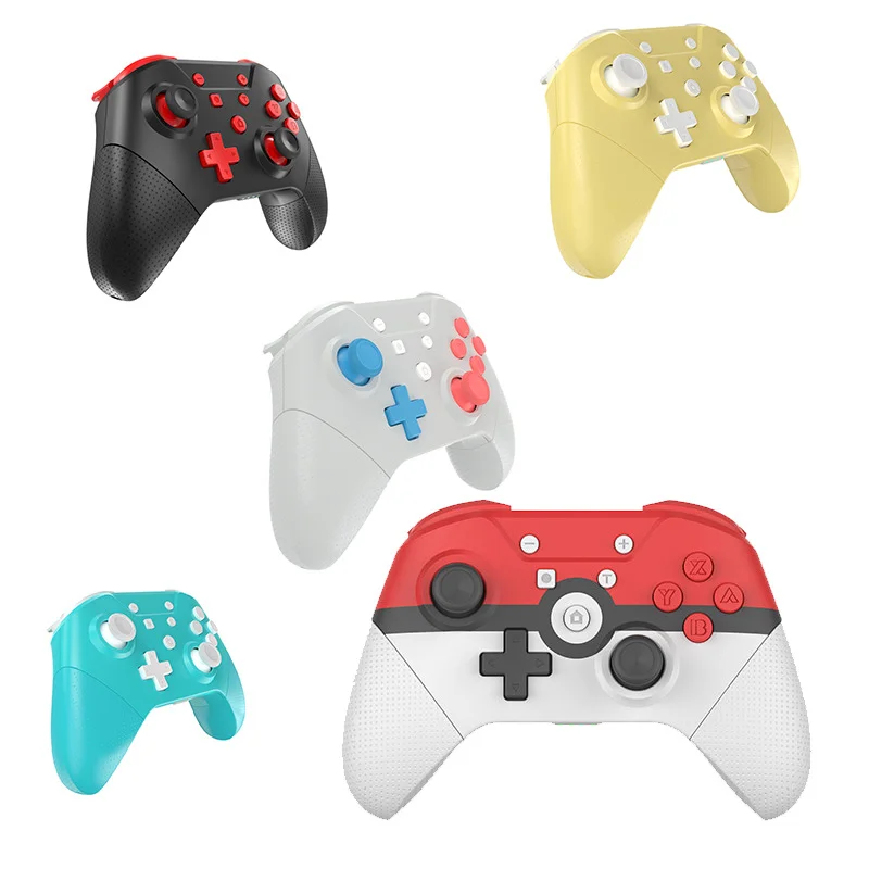 Muti Colors NFC Wakeup Turbo Function Game Joystick BT Wireless Controller for Nintendo - Gallery Image 3