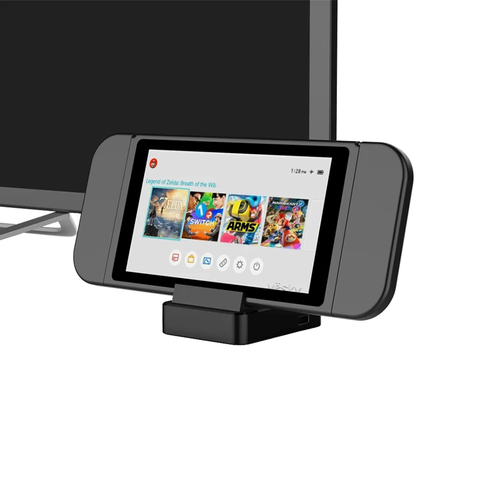 Video Game Converter TV Adapter Dock Charging Stand for Nintendo Switch - Gallery Image 2