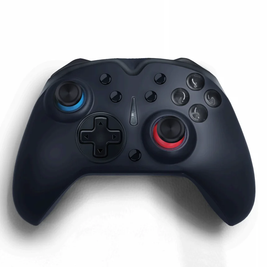 Manette Mando BT Wireless RGB Lighting Joystick Game Controller Gamepad Gaming Joypad for Nintendo - Gallery Image 2