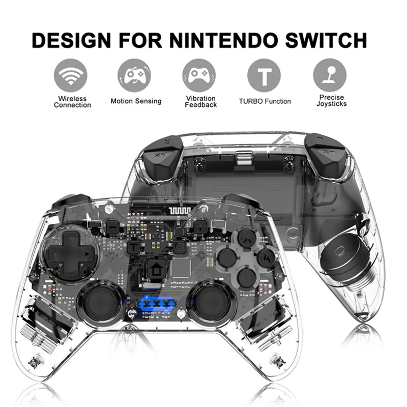 Shooting Game Controller PC Nintendo Joystick Gamepad Handle Remote for Nintendo - Gallery Image 3