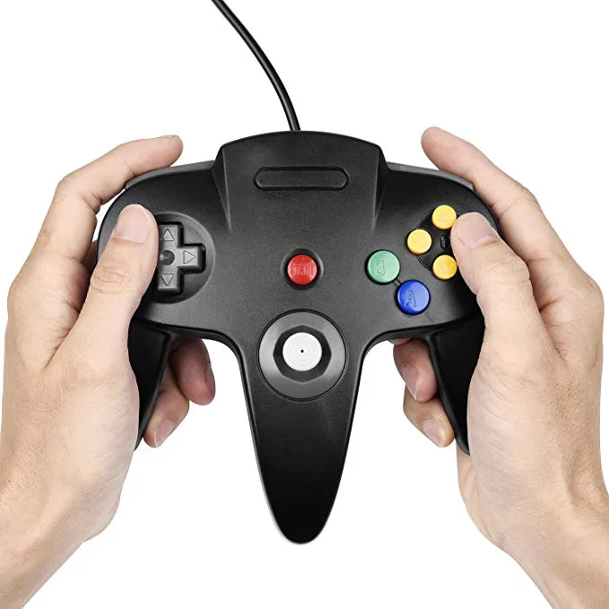 2.1m 64 Game Joystick Controller Wired Manette Classic Port for Nintendo 64 - Gallery Image 5