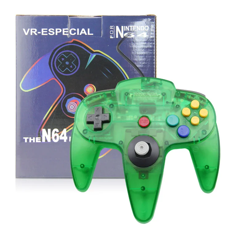 Joypad Joystick Nintendo 64 Wired Game Controller for Nintendo 64 - Gallery Image 2