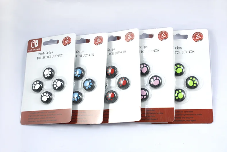 Thumb Grips Controller Joystick Thumbstick Grips Extender Caps- Set of 4 for Nintendo Switch Joy-Con - Gallery Image 2