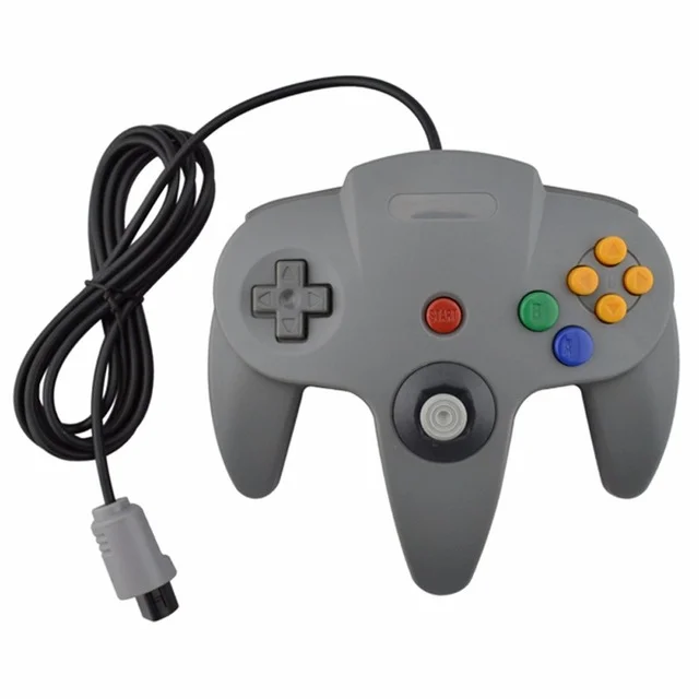 Muti Color Control De Joypad 64 Game Wired Joystick Controller for Nintendo 64 - SKU Option 1