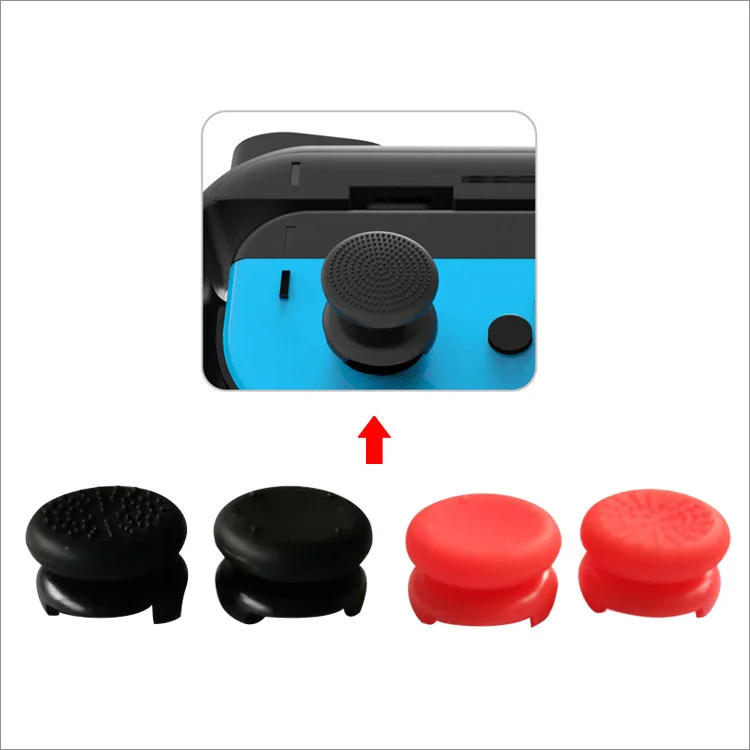 Game Controller Joystick Thumb Stick Cover Case Grips Extended for Nintendo Switch Joycon Pro Controller - Gallery Image 4