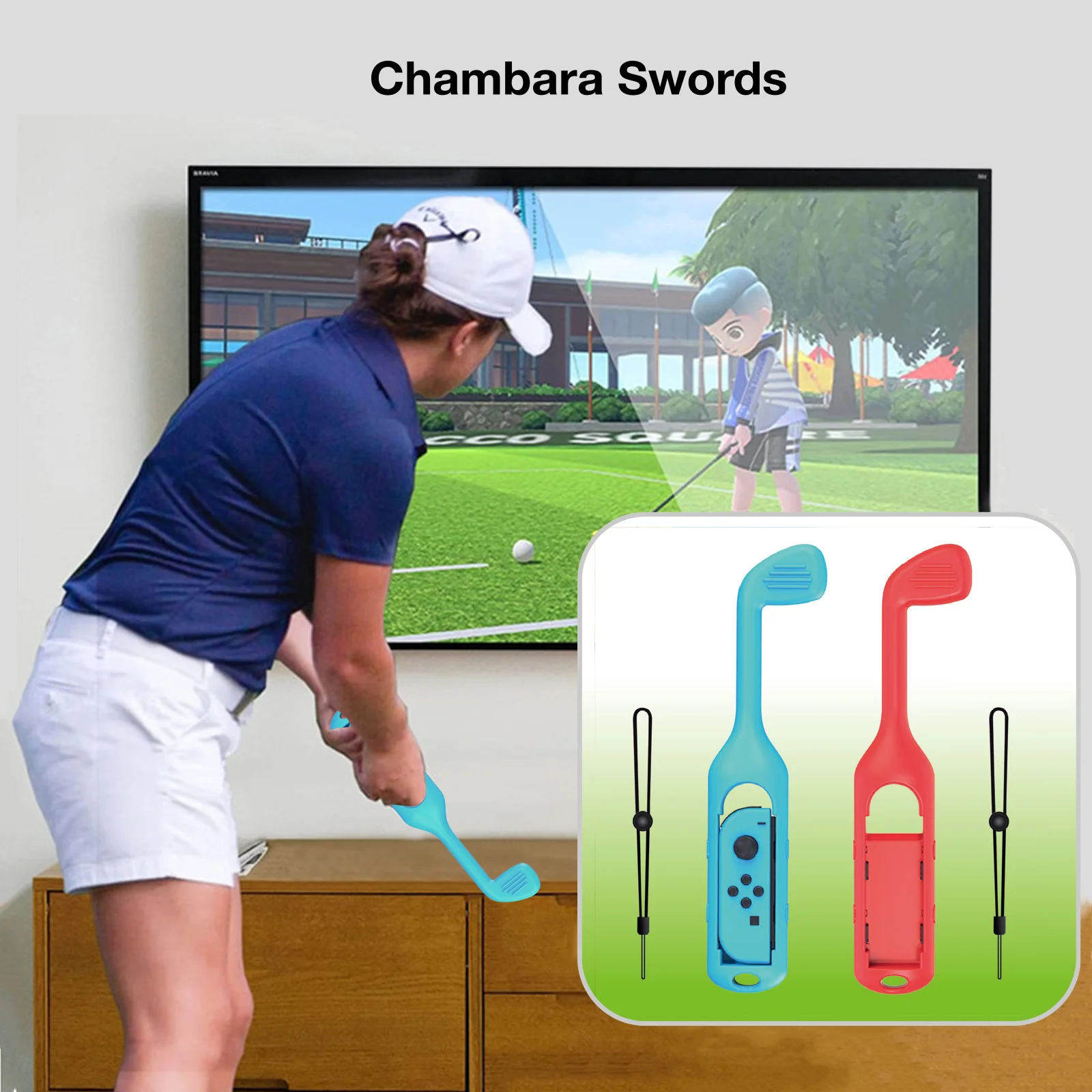 Switch Sports Accessories 10 in 1 Switch Sports Accessories Bundle Family Accessories Kit Sports Games for Nintendo - Gallery Image 5