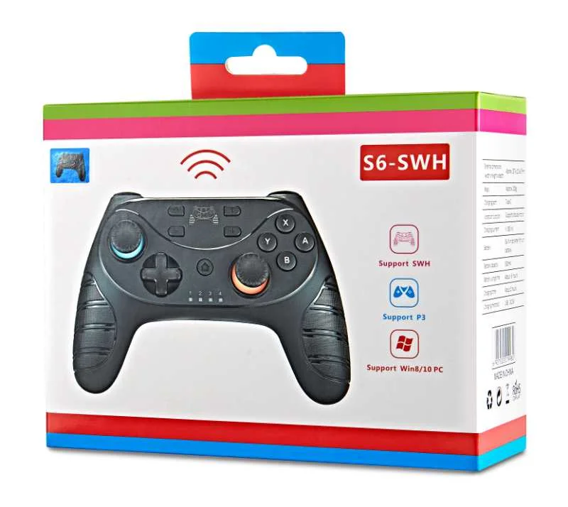 Manette Nintendo Pro Controller Joystick BT Wireless Game for PC Nintendo Gamepad Gaming Joypad - Gallery Image 2
