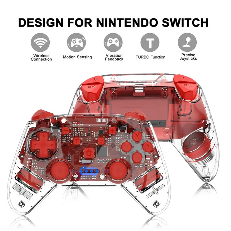 Pro Control De Wired Wireless BT Cyber Mini Controles Para Nintendo Controller for Nintendo - Gallery Image 3
