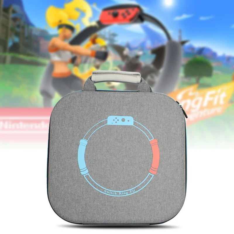 Ring Fit Adventure EVA Storage for Ring-con Nintendo Switch Console Docking AC Adapter Game Card Pro Controller - Gallery Image 5