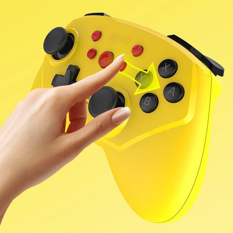 For Nintendo PRO Handle BT Wireless Vibration Classic NS PRO Gamepad Joystick - Gallery Image 4