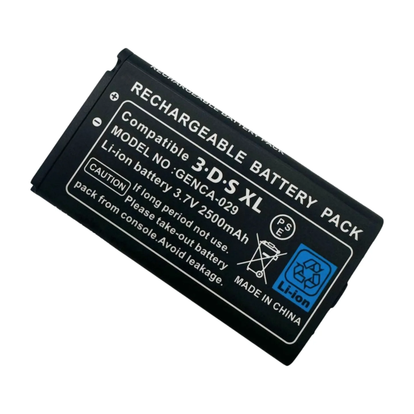 2500mAh Battery for Old 3DS XL Game Console Li-ion Replacement Battery - Gallery Image 2