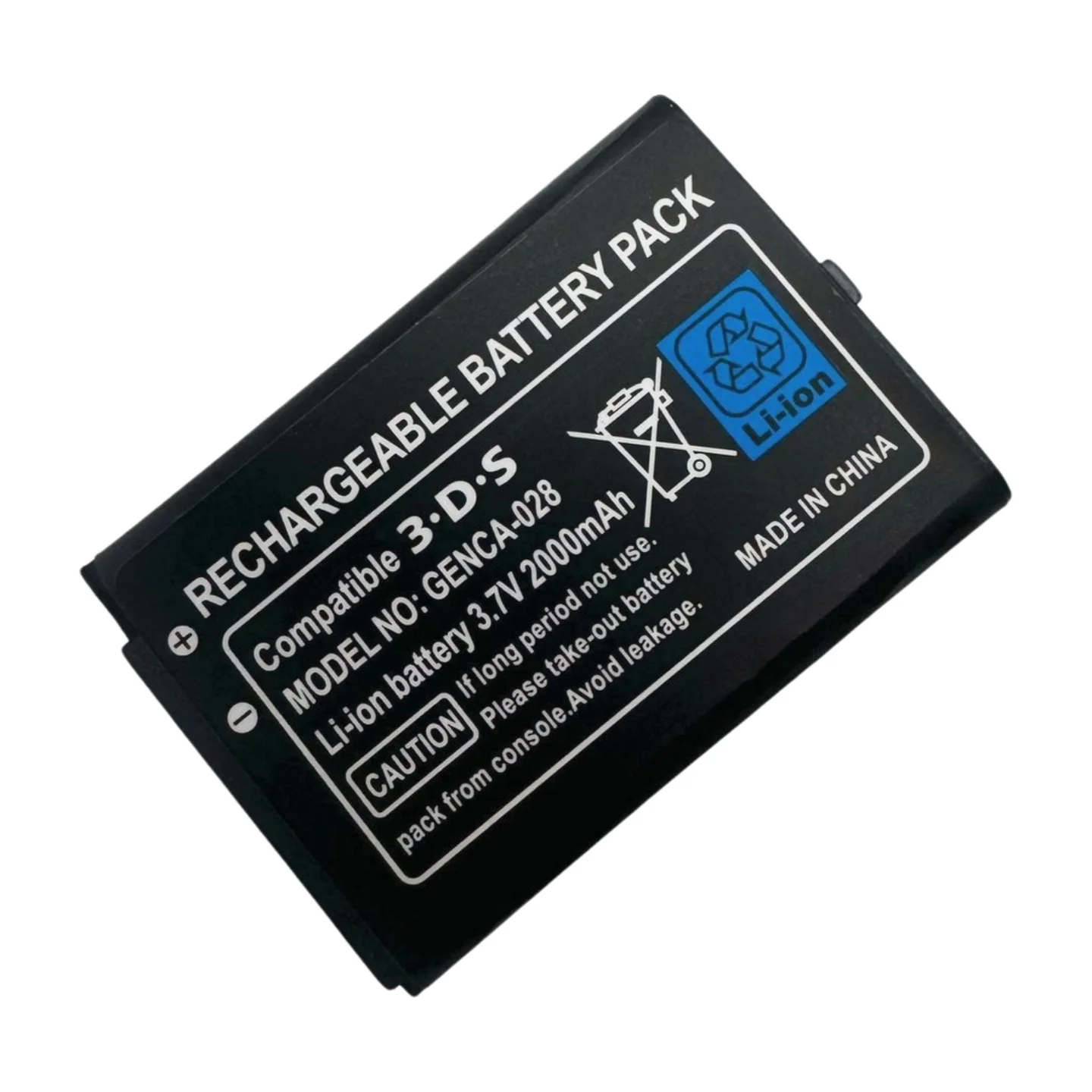 2000mAh Battery for Old 3DS Game Console Li-ion Replacement Battery - Gallery Image 2