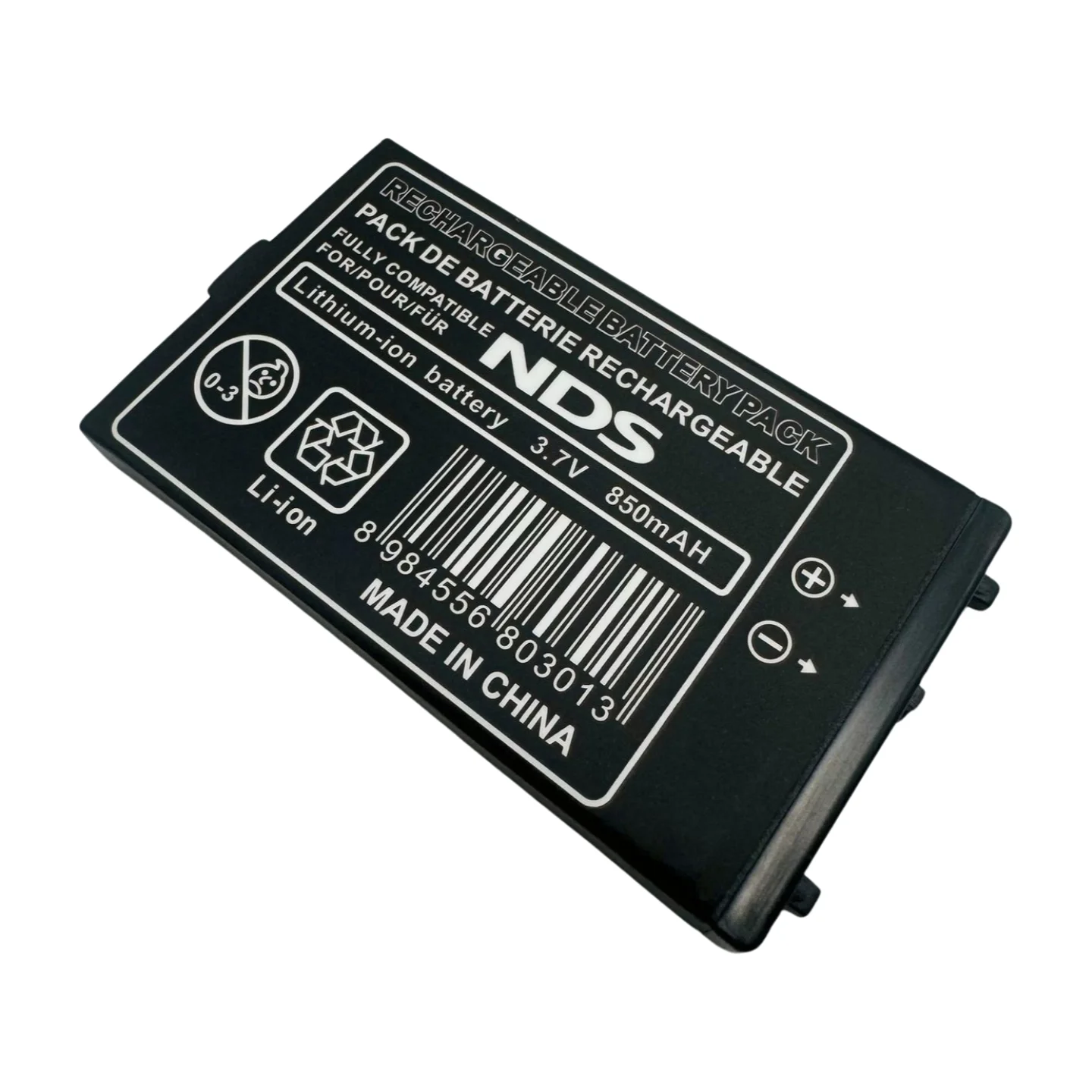 850mAh Rechargeable Lithium-ion Battery + Tool Pack Kit for Nintendo DS NDS - Gallery Image 3