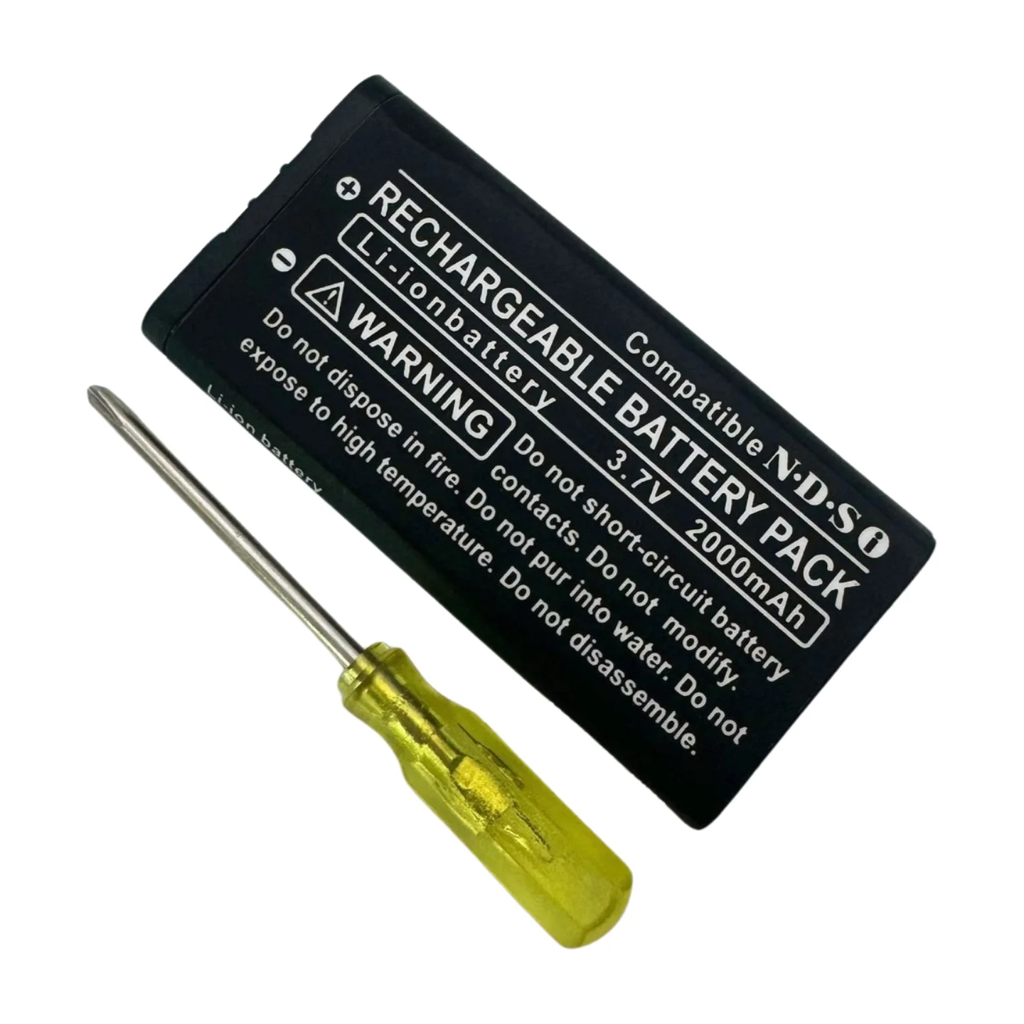 2000mAh Rechargeable Lithium-ion Battery Tool Pack Kit for Nintendo DSi NDSi