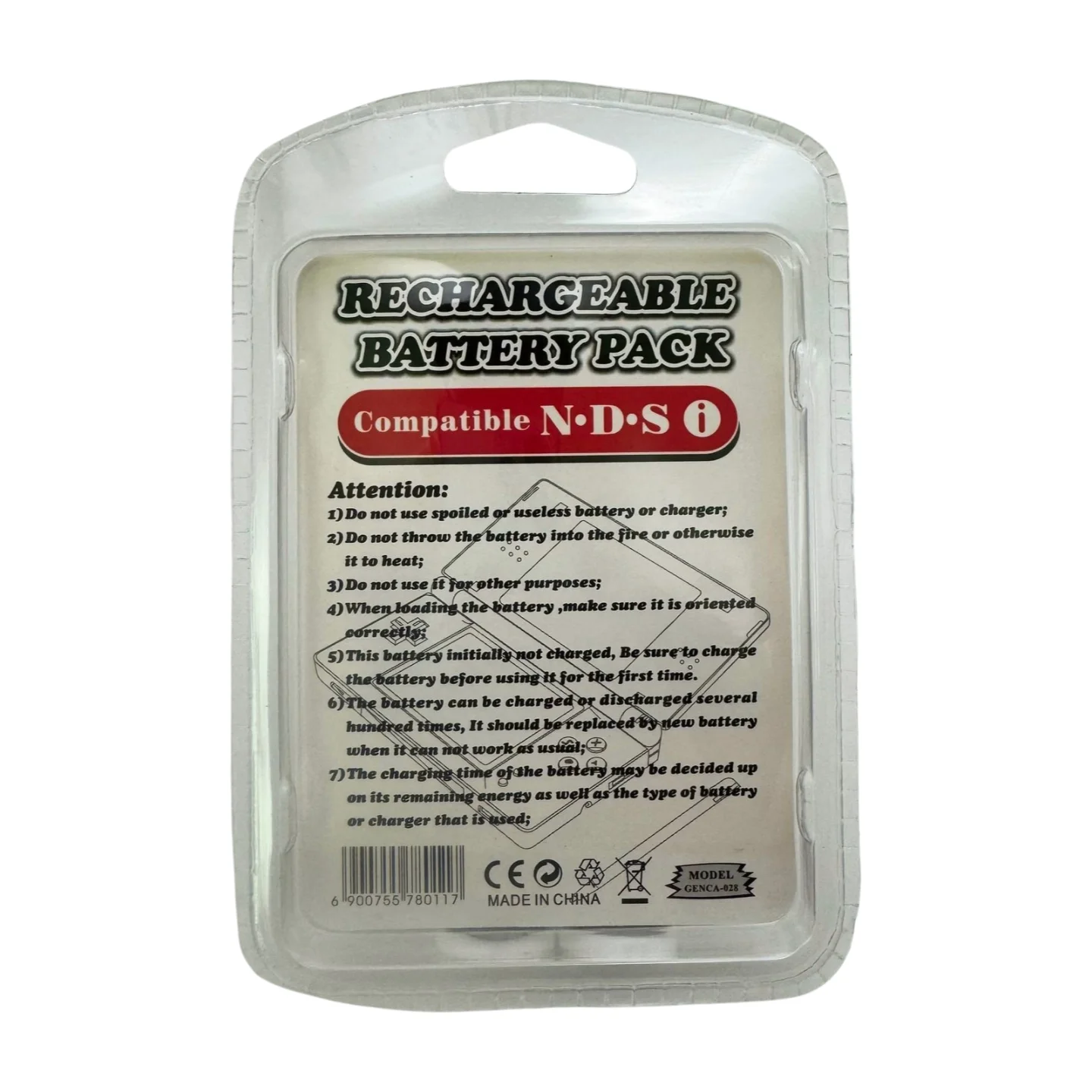 2000mAh Rechargeable Lithium-ion Battery Tool Pack Kit for Nintendo DSi NDSi - Gallery Image 5