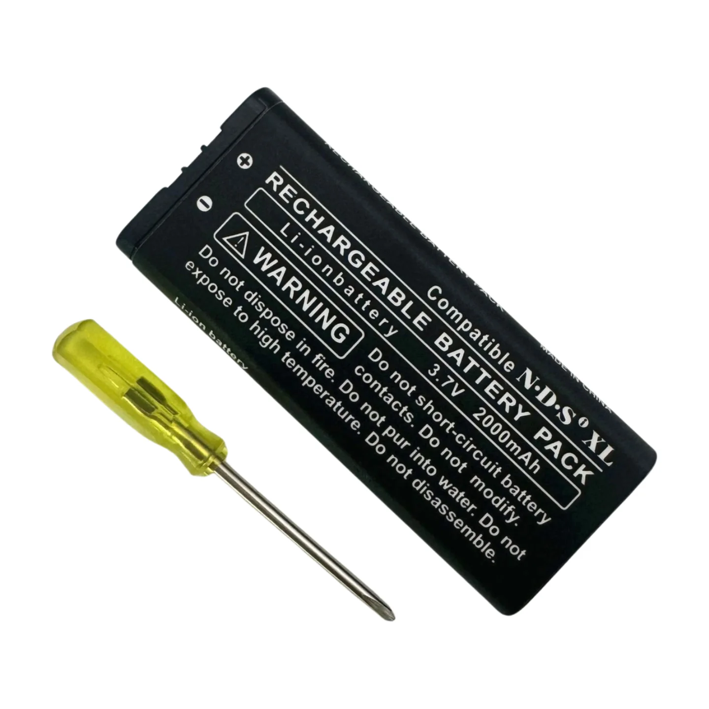 2000mAh Li-ion Battery Rechargeable Lithium-ion Tool Pack Kit for Nintendo NDSi LL NDSi XL Console