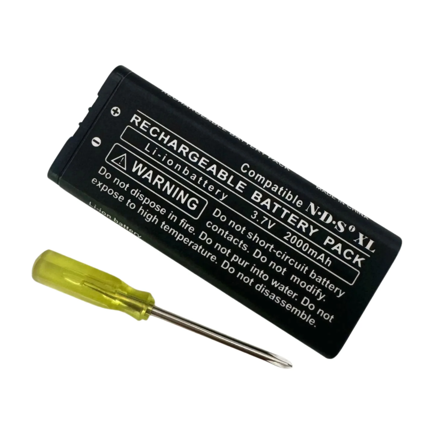 2000mAh Li-ion Battery Rechargeable Lithium-ion Tool Pack Kit for Nintendo NDSi LL NDSi XL Console - Gallery Image 3