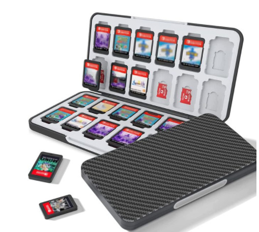 24 in 1 Storage Box for Switch 2 Game Care and Switch OLED Game Card Easy Carrying Box - Gallery Image 12