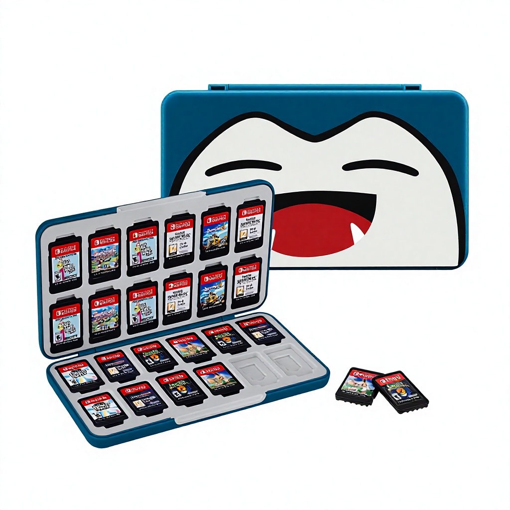 24 in 1 Storage Box for Switch 2 Game Care and Switch OLED Game Card Easy Carrying Box - Gallery Image 21