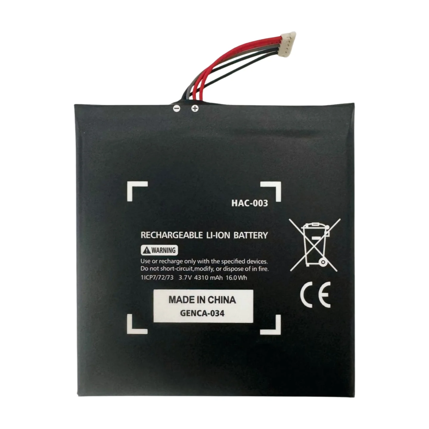 4310mAh Battery for Nintendo Switch Game Console Model HAC-003 2017/ HAC-001 Battery