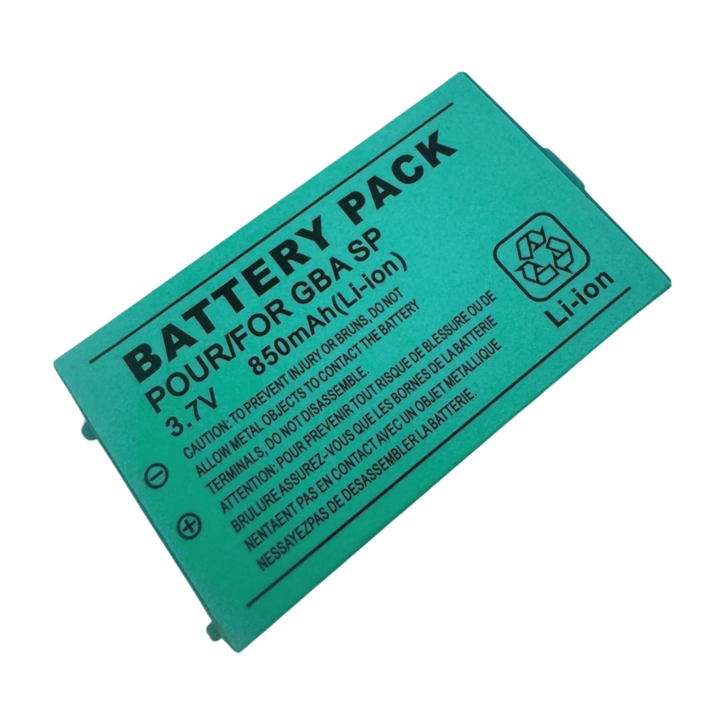 850mAh Rechargeable Lithium-ion Battery Tool Pack Kit for Nintendo GBA SP Game Boy Advance SP - Gallery Image 4