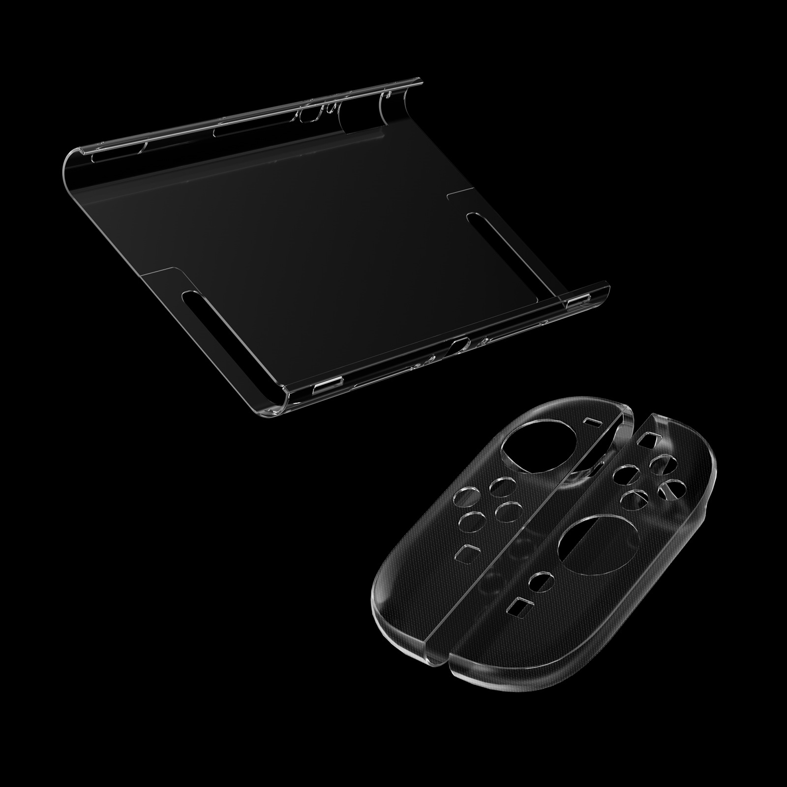 Transparent Hard Shell for Nintendo Switch 2 Console PC Clear Crystal Protective Cover Controller Case Accessories - Gallery Image 5