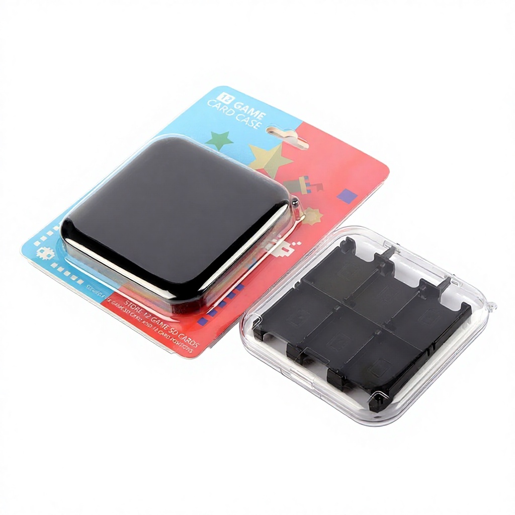Storage Box for Nintendo OLED Switch Game Card Cases 12-in-1 for Switch 2 Transparent PC Case - Gallery Image 5