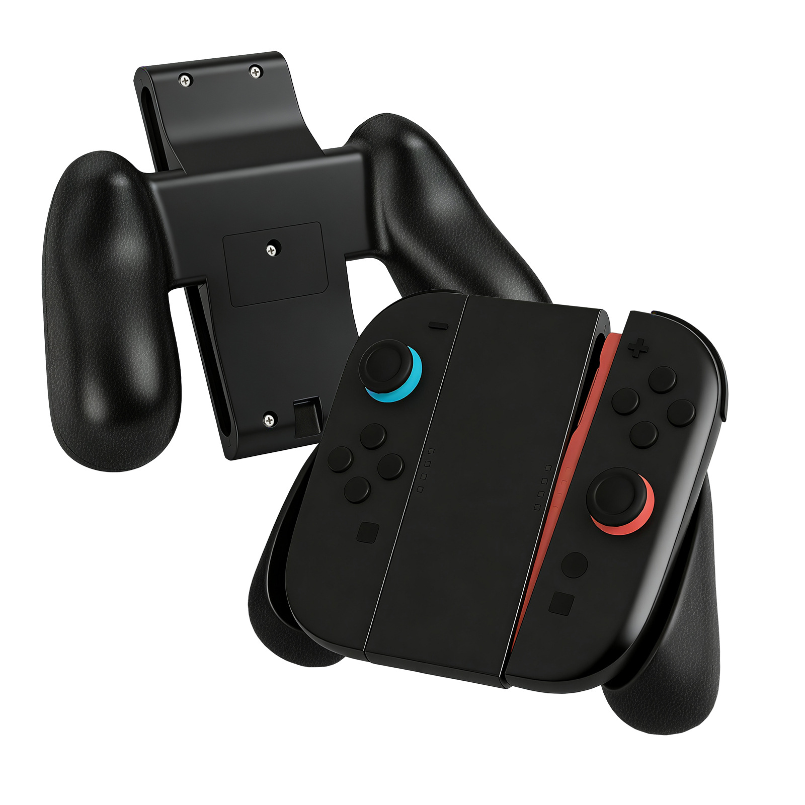Ergonomically Designed Game Grip for Switch 2 with Integrated Stand for Switch Joycon Handle ABS Material Color Box Packaging - Gallery Image 3