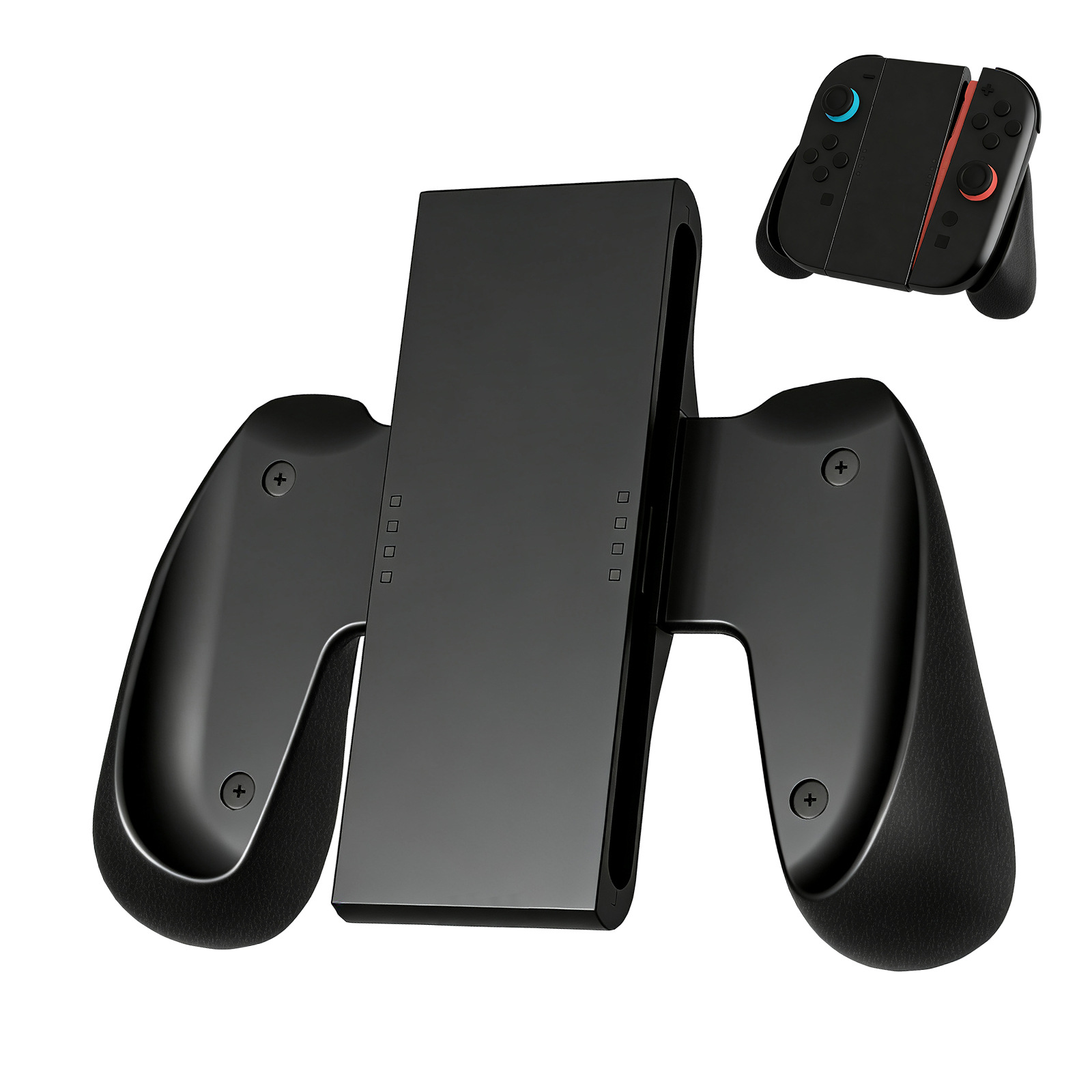 Ergonomically Designed Game Grip for Switch 2 with Integrated Stand for Switch Joycon Handle ABS Material Color Box Packaging - Gallery Image 8