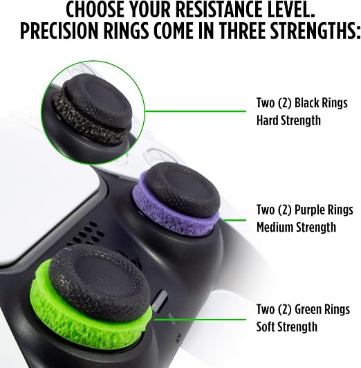 Precision Rings | Aim Assist Motion Control for PlayStation 4 (PS4), PS5, Xbox One, XBX, Switch Pro & Scuf Controller - Gallery Image 5