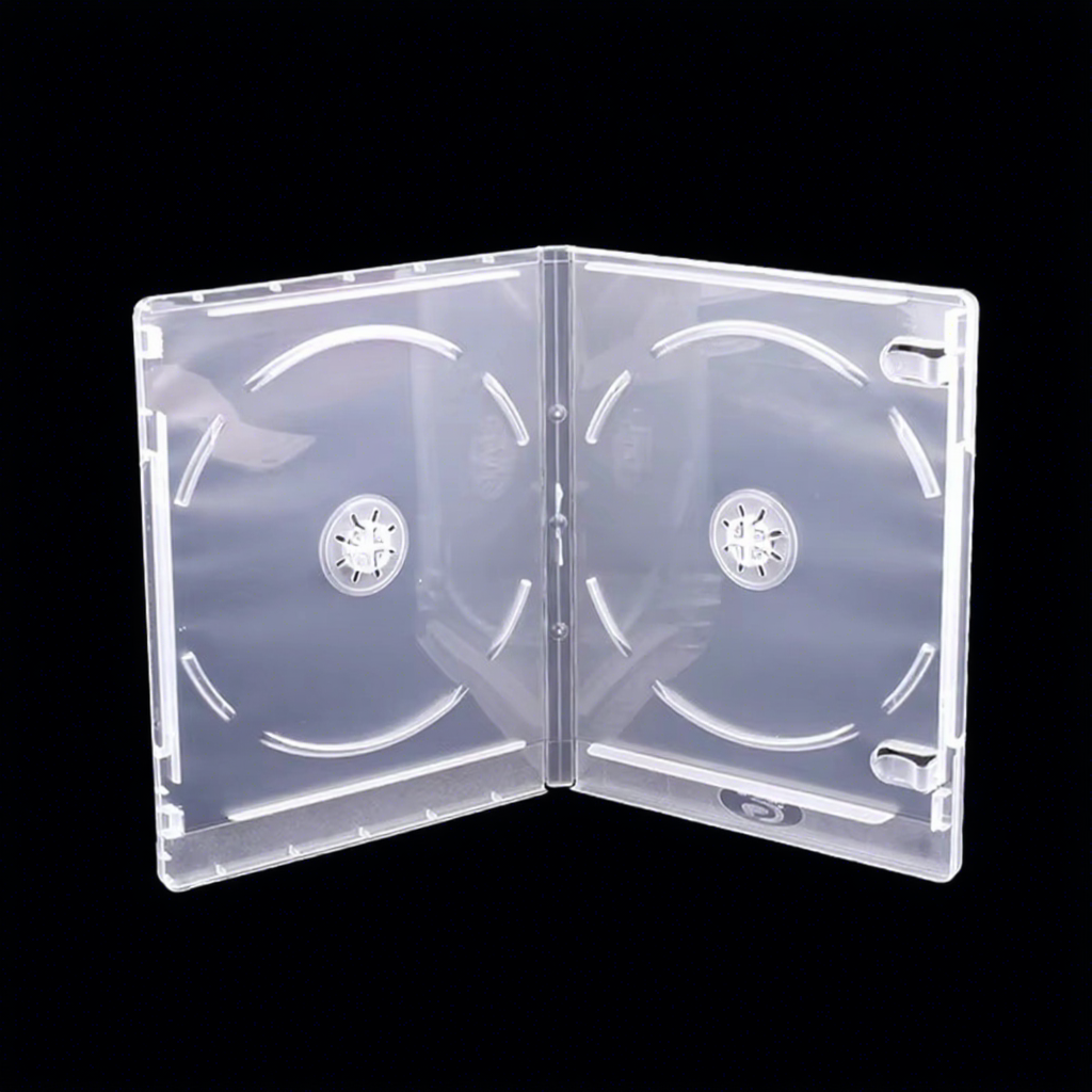 Wholesale CD DVD Game 1 or 2 Disc Blue Clear Case PS5 Replacement Disc Storage Packaging Box - Gallery Image 3