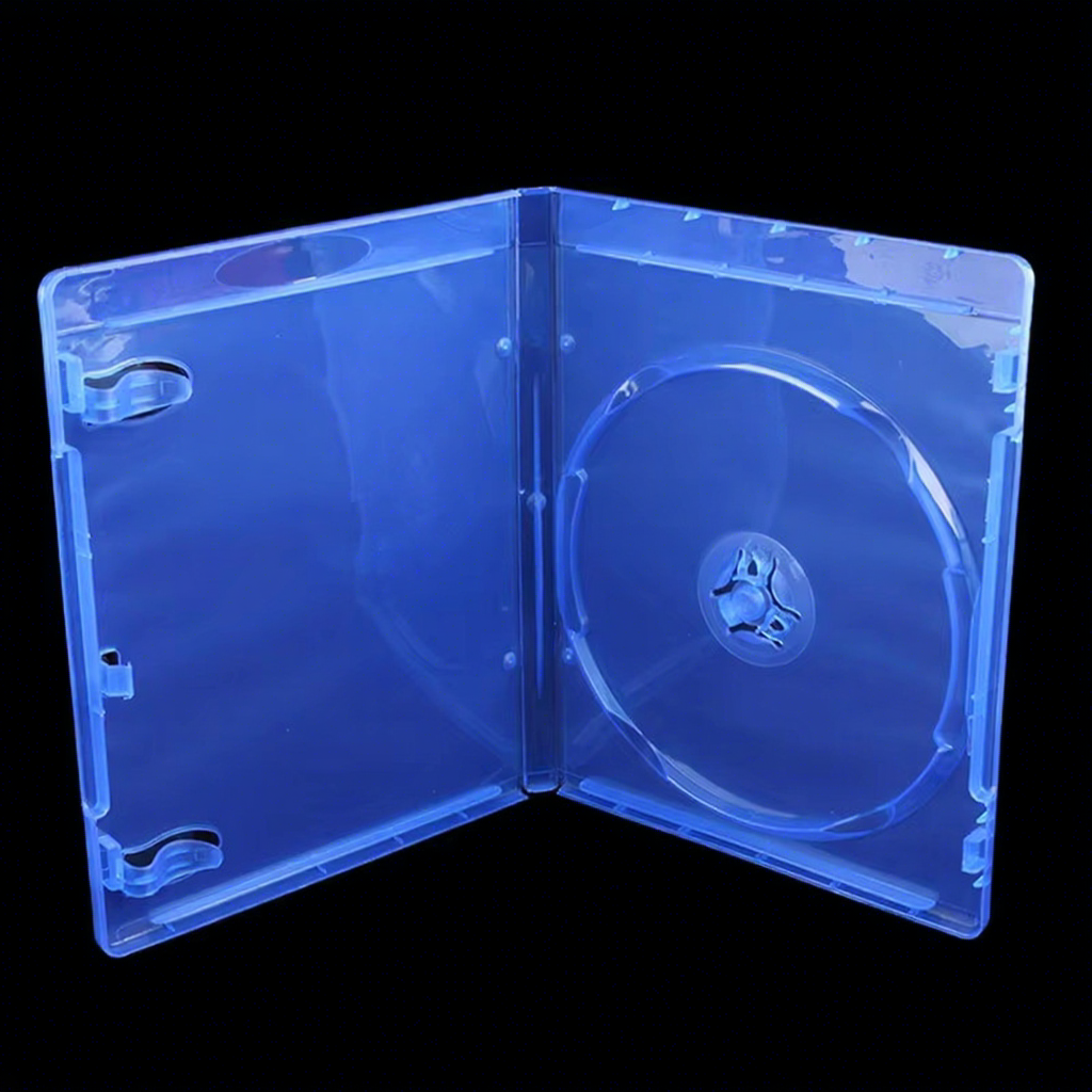 Wholesale CD DVD Game 1 or 2 Disc Blue Clear Case PS5 Replacement Disc Storage Packaging Box - Gallery Image 4