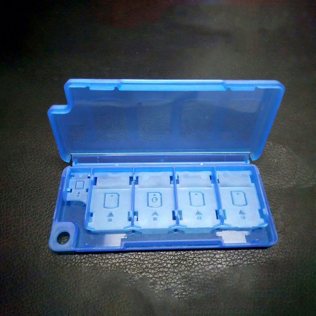For for Game Cartridge & Memory Card Protective Case ABS Material 8-in-1 Card Holder Bagged Packaging - Gallery Image 5