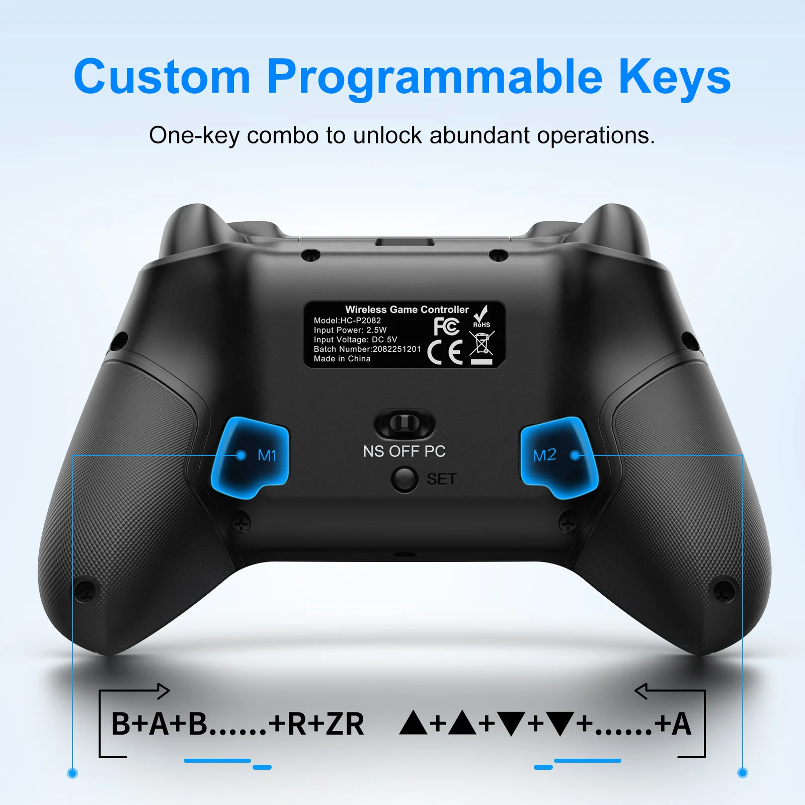 Hall Trigger Hall Joystick Switch2 6 aix Sensor Dual Vibration PC Game Controller Wireless for PC Switch Android IOS - Gallery Image 5