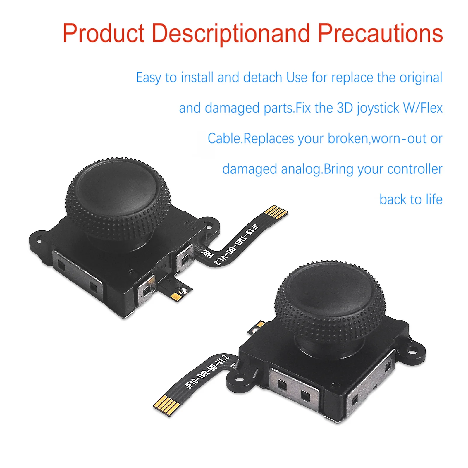 Switch Joysticks Replacement Updated Anti-Drift TMR Electromagnetic Joystick For Switch LCD/OLED Joy Con & Switch Lite - Gallery Image 5