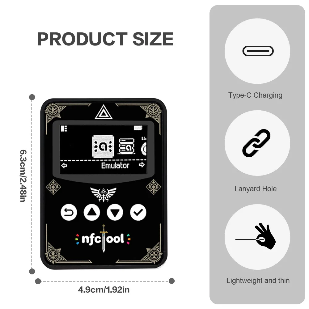 NFC Emulator Support 15 Languages Easy Button Store NFC Data Rechargeable for NS NS2 3DS WII U - Gallery Image 5