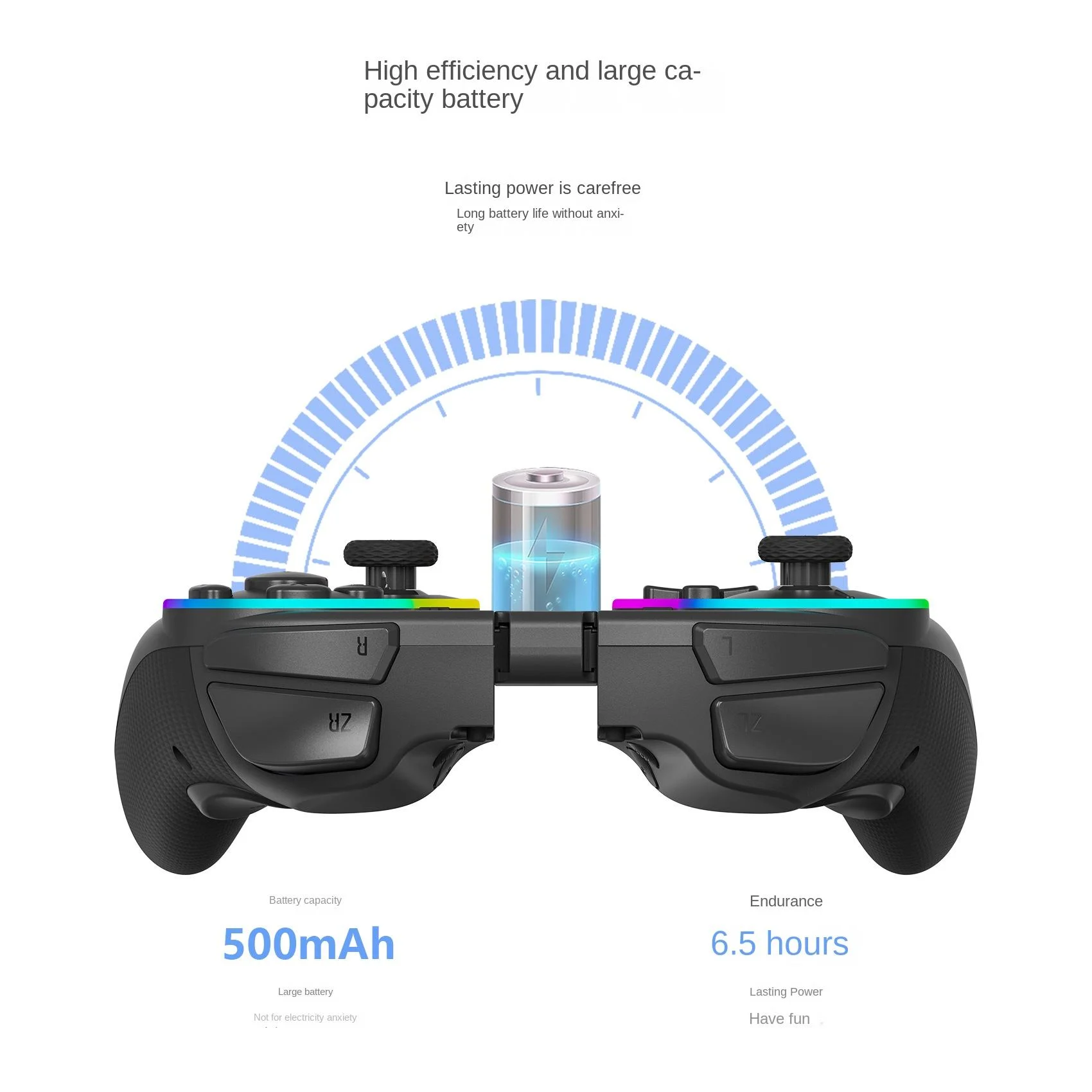 Retro Game Controller Mechanical Button Switch Gamepad Joypad Wireless for Nintendo Switch - Gallery Image 3