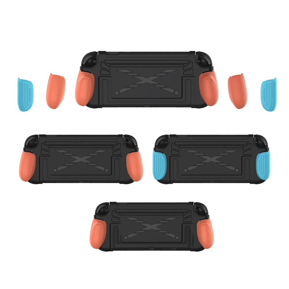 Dockable Case Protective Case with Switchable Ergonomic Grips Hard Shell for Switch 2 Console
