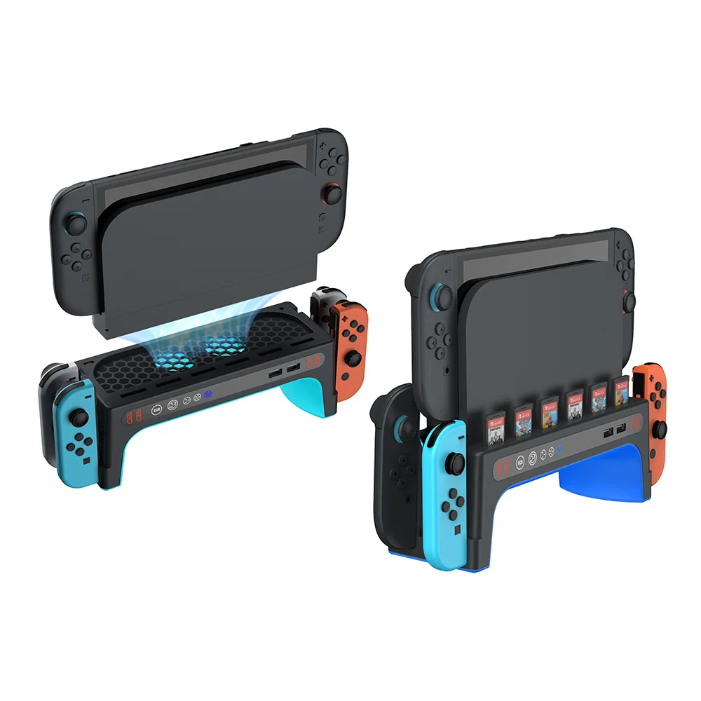 Switch 2 Organizer Station Controller Charger Dock Storage Cooling Stand for Nintendo Switch 2 Stand
