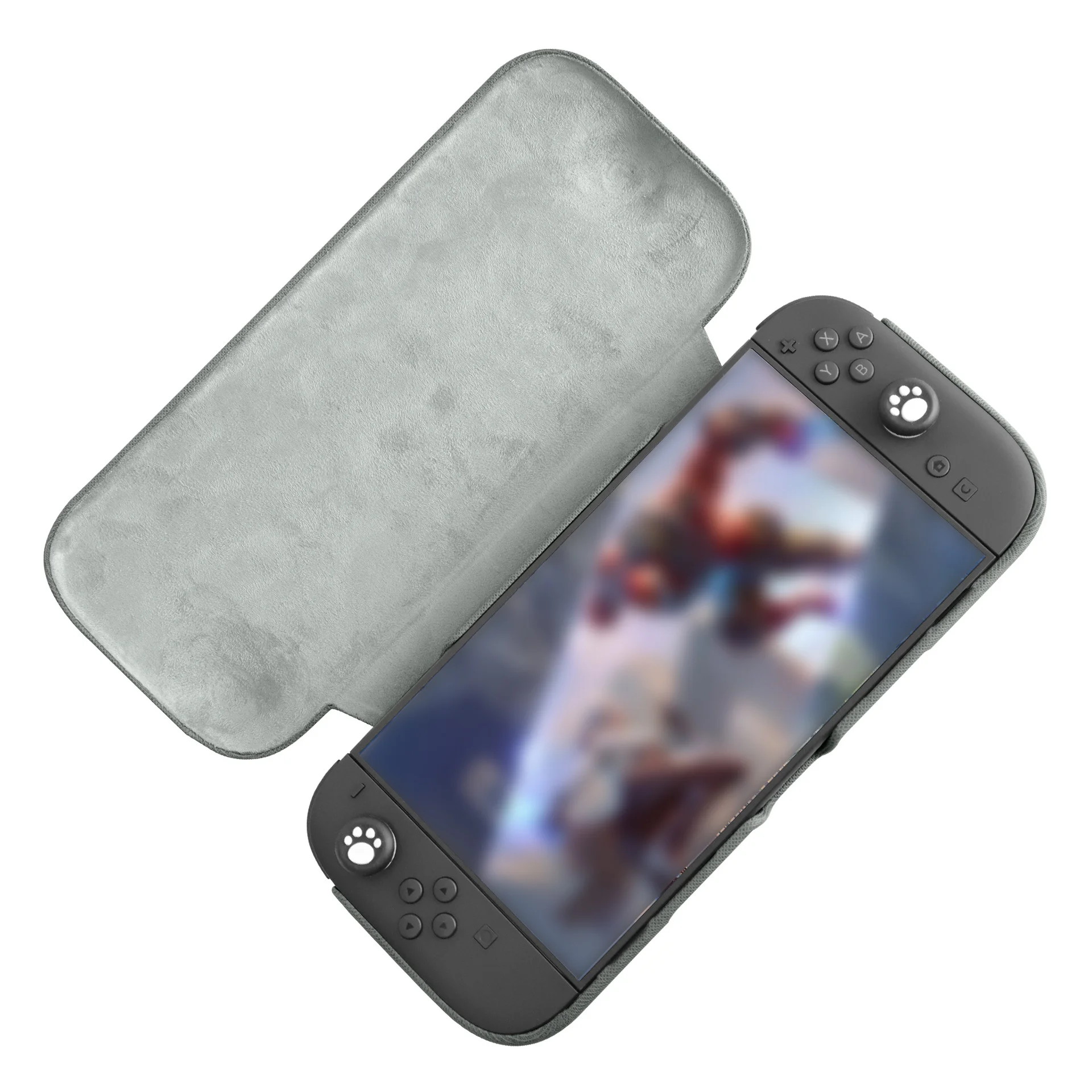 Switch 2 Cover Protective Hard Case Detachable Magnetic Shell Support KickStand for Nintendo Switch