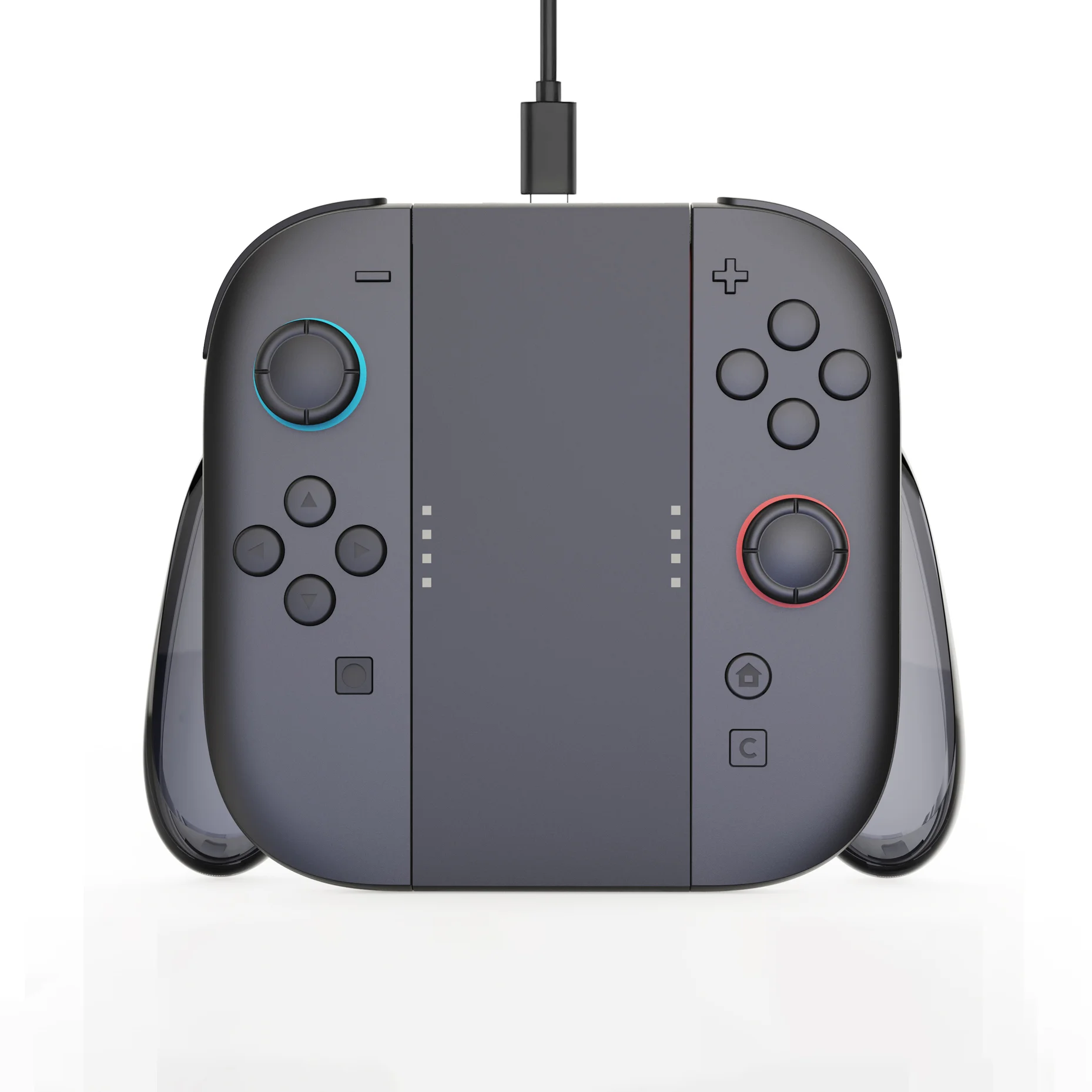 NS2 Charging Grip with Rear Buttons for Nintendo Switch 2 Joycon 2